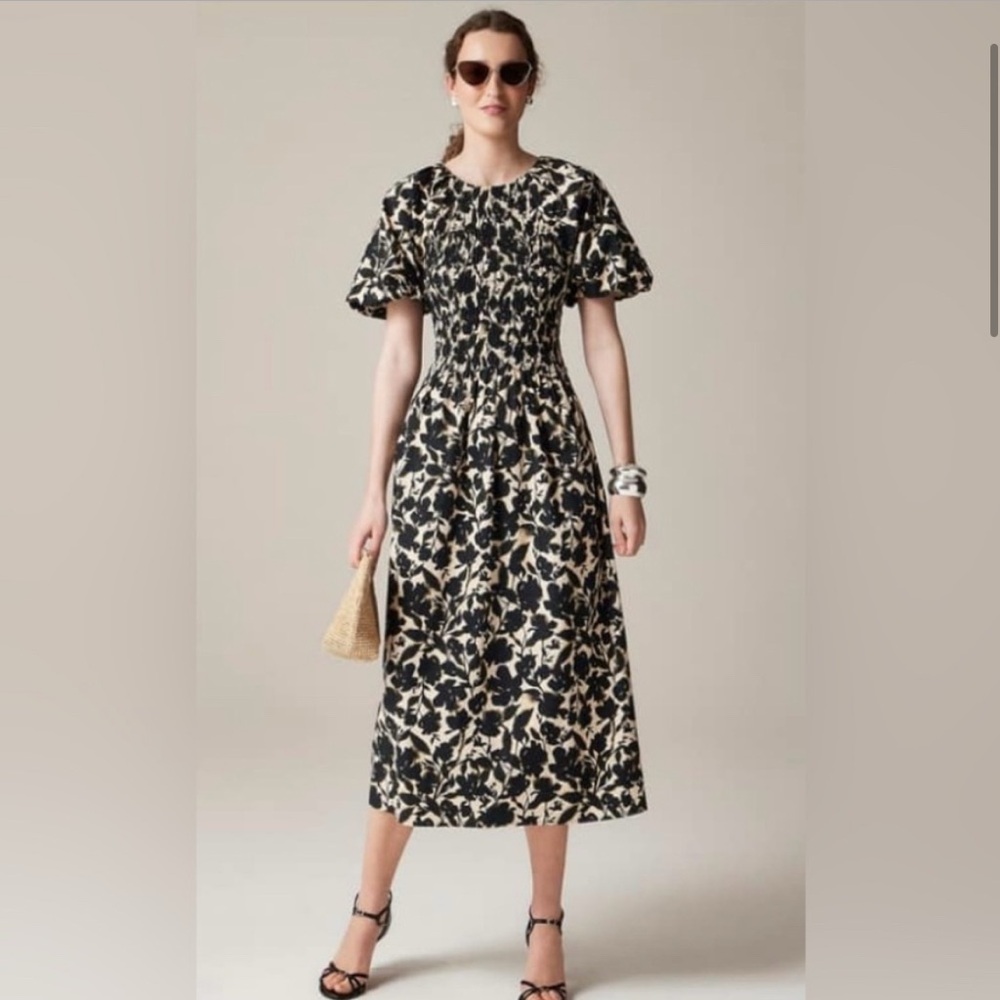 J.Crew Meadow dress in cotton poplin